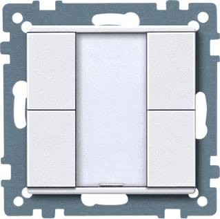 Schneider Electric Merten - KNX Tastsensor bussysteem inst push-btn2g plus tpm pw