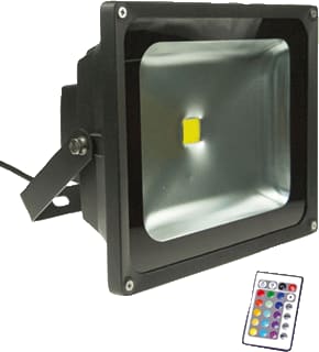 Bailey - Downlight/spot/schijnwerper led fldl bl 240v 50w rgb