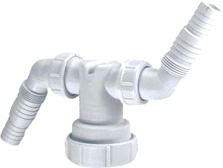 McAlpine - Toebeh. vaatwas-/wasmachine/droger Kopplstuk 2X Wma