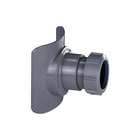 McAlpine - fitting met 2 aansluitingen RIOOLFITT KLEMZADL 110/40