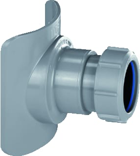 McAlpine - Fitting met 2 aansluitingen Rioolfitt Klemzadl 110/50