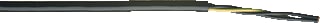 Jobarco - Purflex PUR-PVC Voedingskabel tot 1 kV beweegbaar 3X0,75 Zw Mt