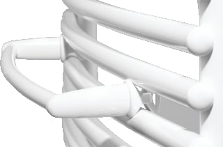Radson - ACC Toebehoren/onderdelen voor radiator hnddrgr wit-400 mm