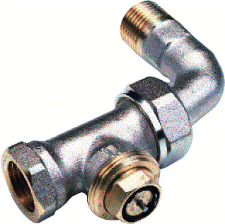 Comap - Radiatorafsluiter Th.Kraan+Bo 1/2 Re