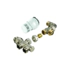 Comap - SENSO Rad.aansl.combi. m kraan+onderblok Set Re+Bocht 915E