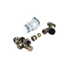 Comap - SENSO Rad.aansl.combi. m kraan+onderblok Set Re+Bocht 916E
