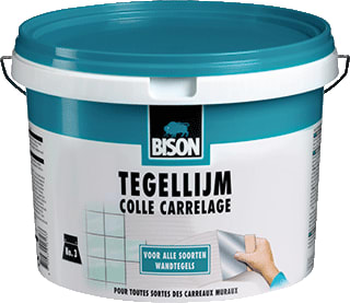 Bison - Constructielijm Bison Tegellijm Wand 4Kg Em