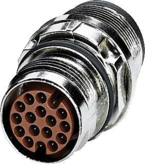Phoenix Contact - Ronde connector, inbouw (z/kabel) 1618584
