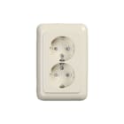 ABB Busch-Jaeger - SI Wandcontactdoos (WCD schakelmat.) Wcd Ra 2V Comp 302Eujt-212