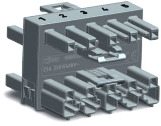 Wago - Winsta Midi 770 Comp. verd. insteekb. gebouwinstal. 770-1744