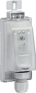 Hager Tebis - Lichtregelsysteemcomponent Opbouw Sensor Een003