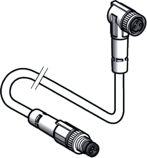 TeSensors - Sensor/actorkabel met connector s/a kabl xzcr2706037r1