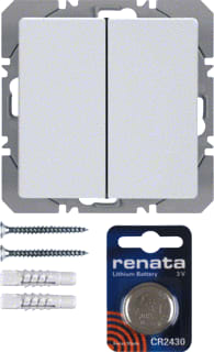 Hager Berker - Q.1/Q.3 Quicklink Hand-/wandzender bussysteem Hgr 85656229