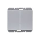 Hager Berker - K.5 Quicklink Hand-/wandzender bussysteem hgr vlakw.mod 2v batt k.5 alu