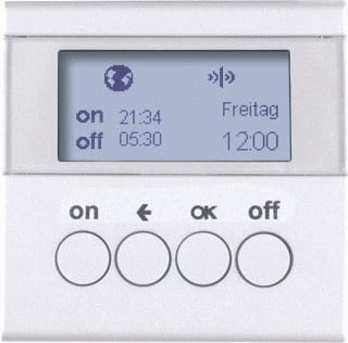 Hager Berker - S.1/B.3/B.7 Quicklink Schakelklok bussysteem 85745289