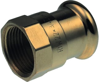 VSH - XPRESS KOPER 6270G Fitting met 2 aansluitingen Xpress 28Xrp5/4