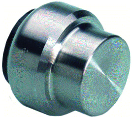 VSH - Tectite 316 TS61 Fitting met 1 aansluiting eindkap tect 1xpush 42