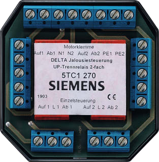Siemens - Scheidingsrelais jaloezie scheidrel 5tc1270