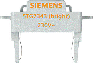 Siemens - Verlichtingselement schakelmat. verlel schm 5tg7343