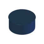 Cox Geelen - Blauw gegloeid Enkelw. rookgashulpstuk 1 aansl. Blgeg Dop D125