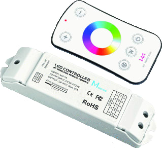 Ltech - Zender/AB v draadloos schakelsyst. Led Rec Rf Mini 4