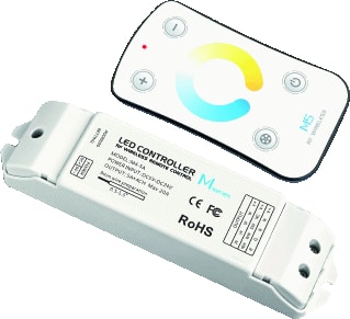 Ltech - Zender/AB v draadloos schakelsyst. Led Rem Rf Min 5 Cw/Ww