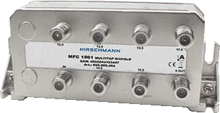 Hirschmann Multimedia - Aftakelement en verdeler multitap mfc1861 6-voud