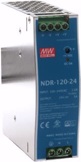 Mean Well - NDR Universele voedingseenheid Voed. Ndr-120-24