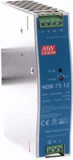 Mean Well - NDR Universele voedingseenheid Voed. Ndr-75-12