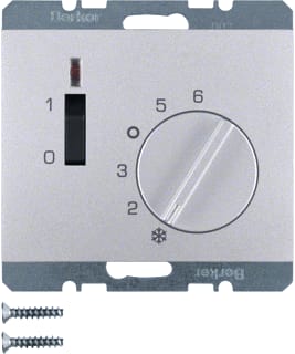 Hager Berker - K.1/K.5 Ruimtethermostaat ruimtetherm 20317103