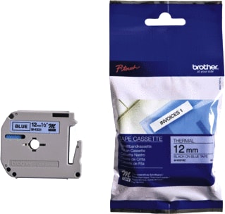 Brother - Labeltape P-Tch M Tapecsstt Bl/Zw12