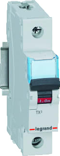 Legrand - LEXIC TX3 Installatieautomaat lgr mcb tx3 1p d2a 6000 a