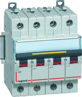 Legrand - LEXIC DX3 Installatieautomaat Lgr Mcb 4P C32A 10000 A