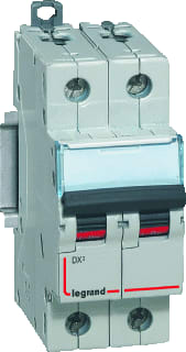 Legrand - LEXIC DX3 Installatieautomaat lgr mcb dx3 2p b50a 10000 a