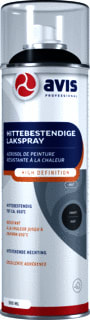 Avis - Lakstift/lakspray Hd Hittbestendig Zw 500Ml
