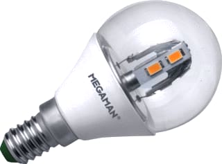 Megaman - PingPong LED-lamp p45 3,5/25w e14 2400k dim