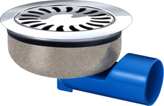 Van den Berg - Vloerput met 1 aansluiting Dcheput 150Mm 32915