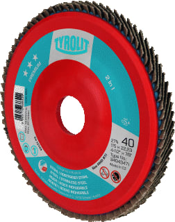 Tyrolit - PREMIUM Slijpschijf lamelsch za40-b prem 125