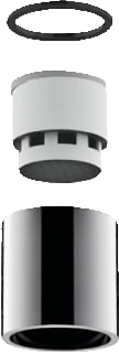 Paffoni - Straalregelaar (Mousseur) 16 Mm Chroom