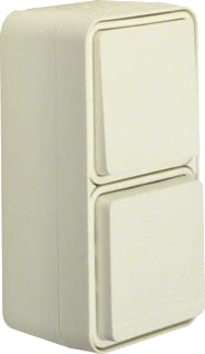 Hager Berker - W.1 Combinatie schakelaar/wcd 47803512