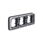 Hager Berker - W.1 Afdekraam schakelmateriaal Afdkrm Schak 3V Grss W1