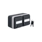 Hager Berker - W.1 Wandcontactdoos (WCD schakelmat.) Wcd Ra 2V Sleut.Bed.W1 Gr