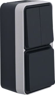 Hager Berker - W.1 Combinatie schakelaar/wcd Comb Wcd Serie Gr.W1