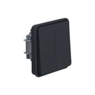 Hager Berker - W.1 Drukcontact Pulsdruk. Serie Gr. W1