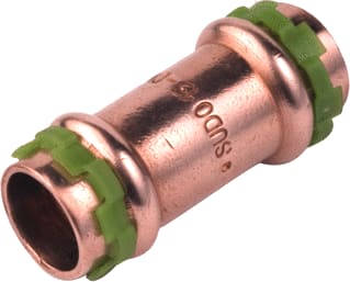 VSH - SudoPress Koper SP5270V Fitting met 2 aansluitingen Rechte Koppeling Ff 22
