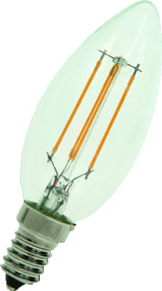 Bailey - LED-lamp Led Fil Kaars C35 E14 3W
