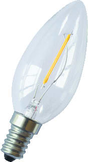 Bailey - LED-lamp Led Fil Kaars C35 E14 1W