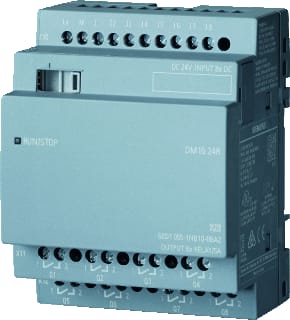 Siemens - LOGO PLC digitale in- en uitgangsmodule Logo8 Dm16 24R 24Vdc