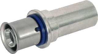 Wavin - Tigris M1 Fitting met 2 aansluitingen persfit2 tigr m1 25x28 kpr