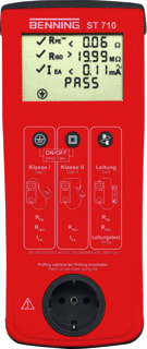 Benning - Draagbare apparaattester/PAT-tester Multitester St 710